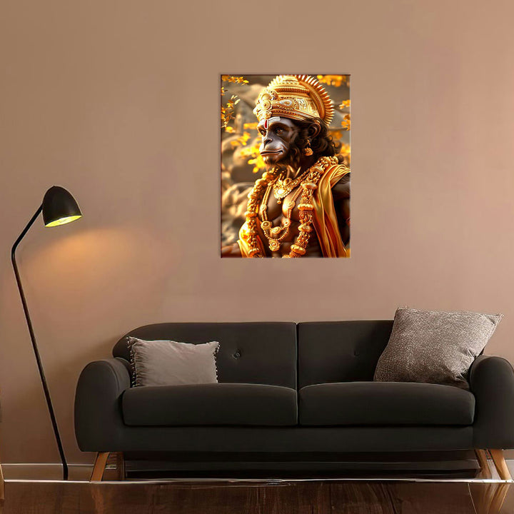 Metal Poster - Lord Hanuman LH01