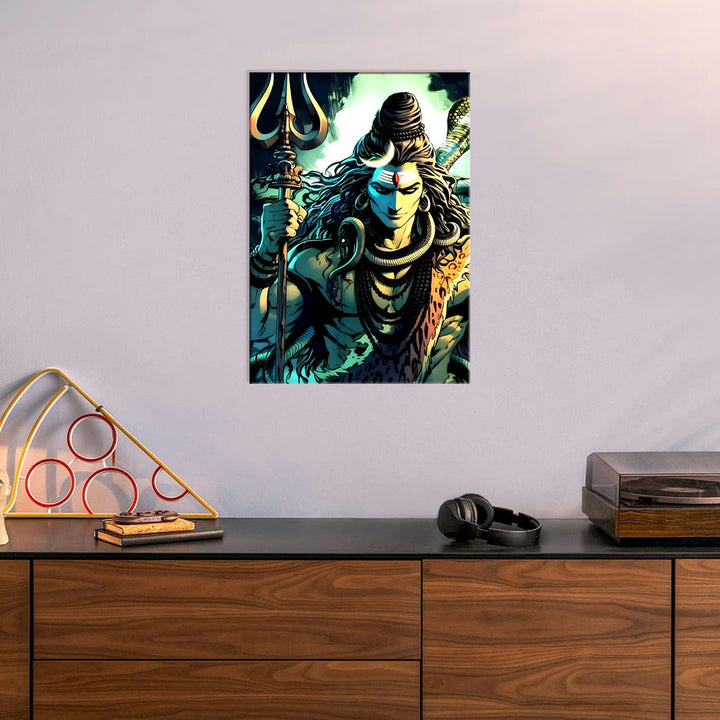 Metal Poster - Lord Shiva LS18