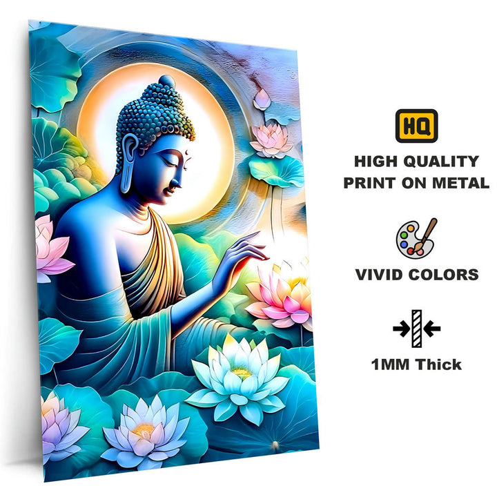 Metal Poster - Lord Buddha LB02