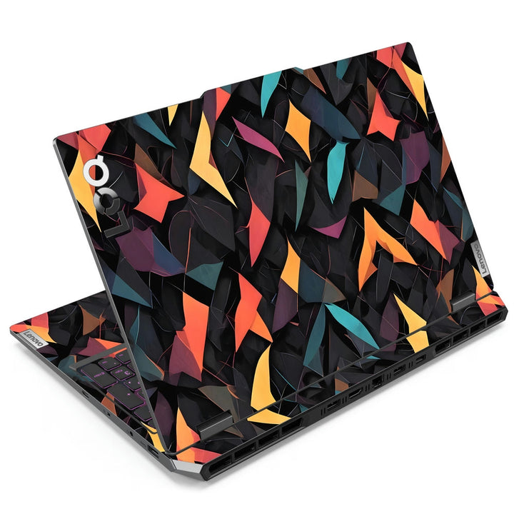 Lenovo LOQ Laptop Skin - Geometric Vibrant Shapes Pattern