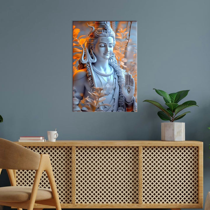 Metal Poster - Lord Shiva LS03