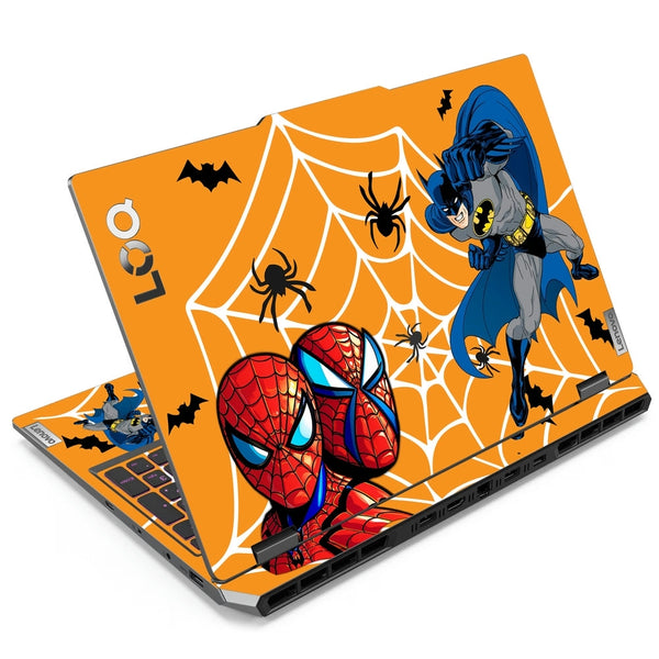 Laptop Skin - Spiderman vs Batman Web