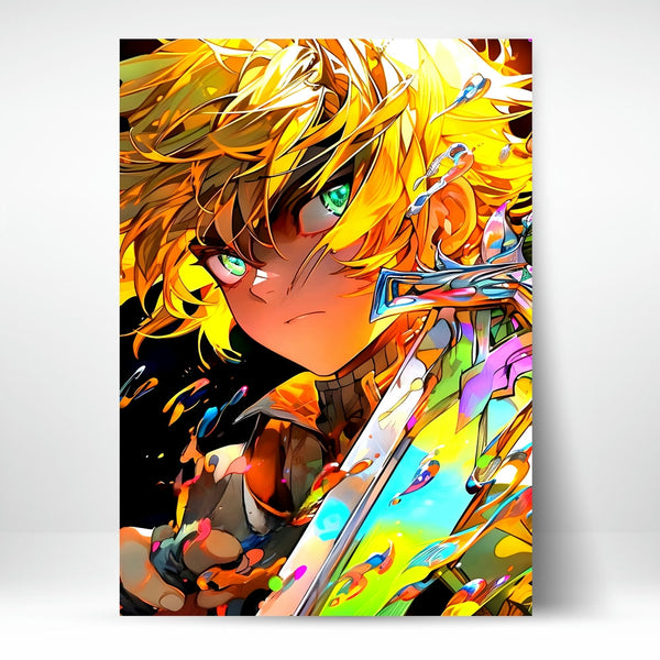 Metal Poster - Anime Demon Slayer DS03