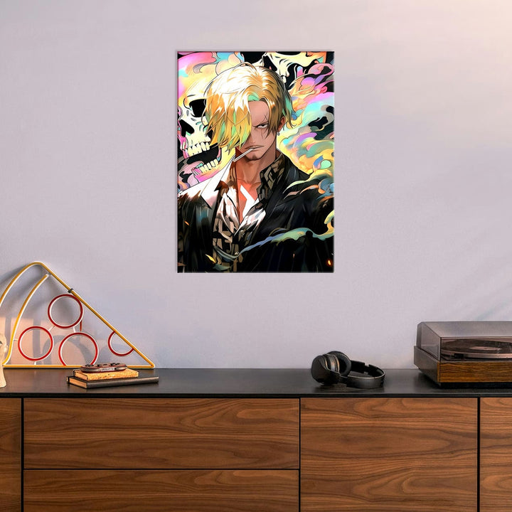 Metal Poster - One Piece Sanji OP53