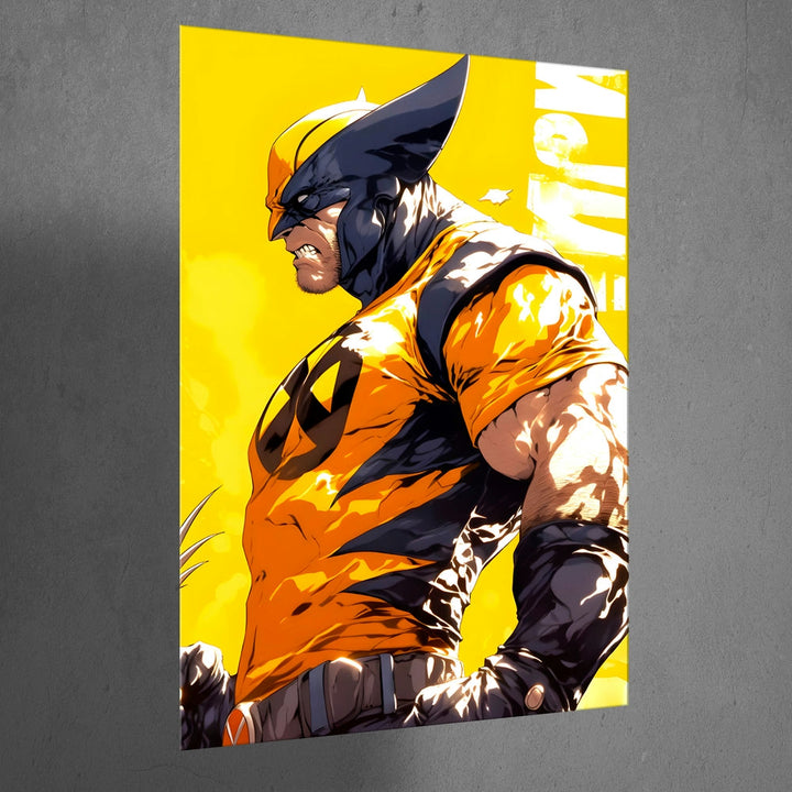 Metal Poster - Superhero Wolverine WOL09