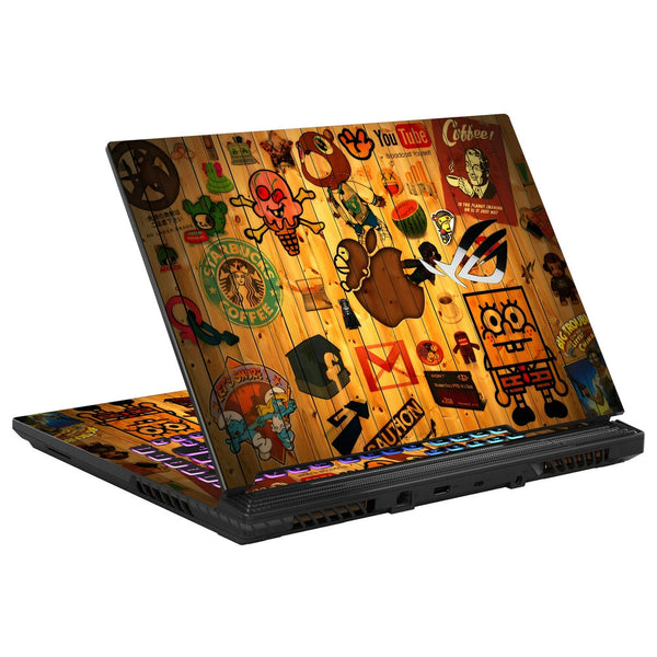 Asus Laptop Skin - Retro Arcade