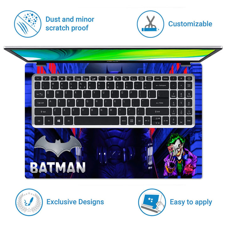 Laptop Skin - Batman Blue