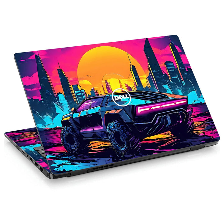 Dell Laptop Skin - Sunset Skyline Cruise