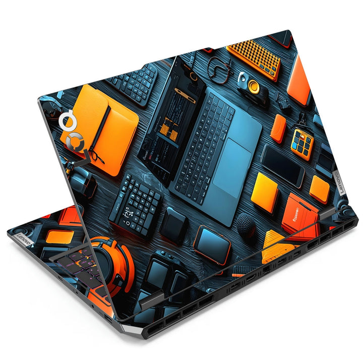 Lenovo LOQ Laptop Skin - Futuristic Circuit Board Graphics