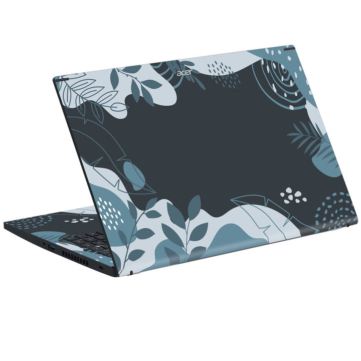 Acer Laptop Skin - Dark Abstract Nature Pattern