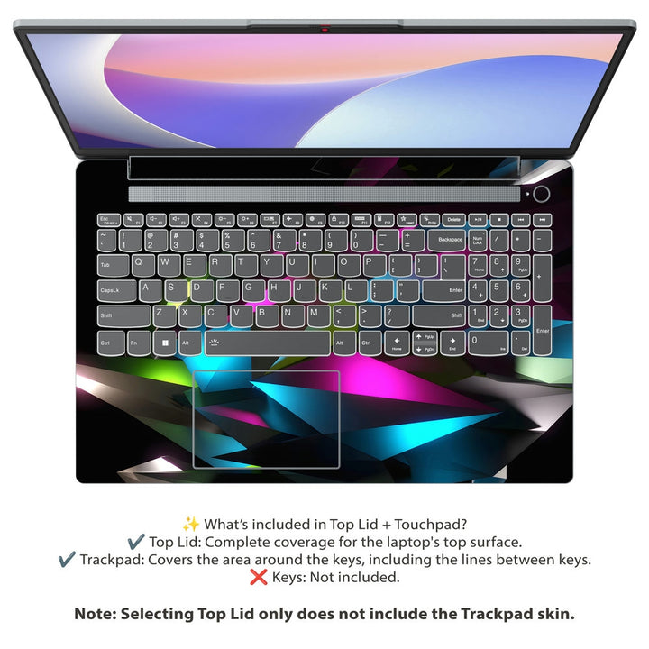 Lenovo Laptop Skin - Vivid Reflection