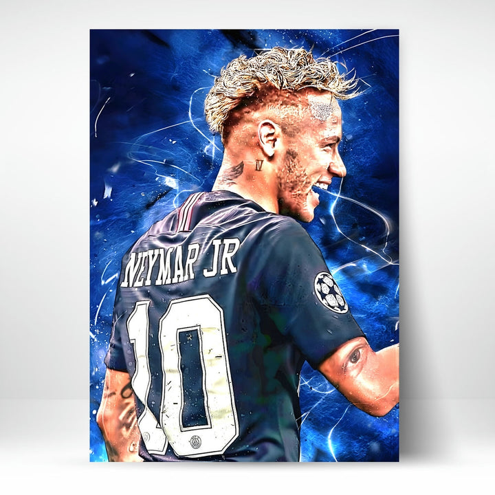 Metal Poster - Footballer Neymar Jr NJR02