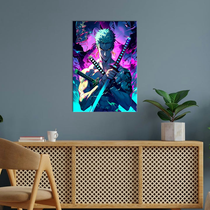 Metal Poster - One Piece Roronoa Zoro OP53