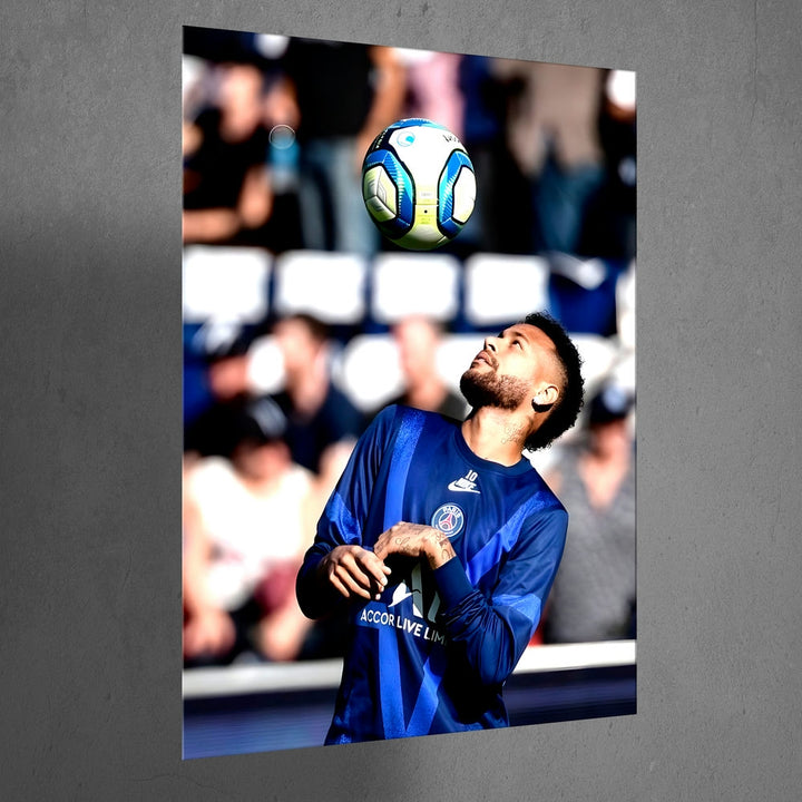 Metal Poster - Footballer Neymar Jr NJR01