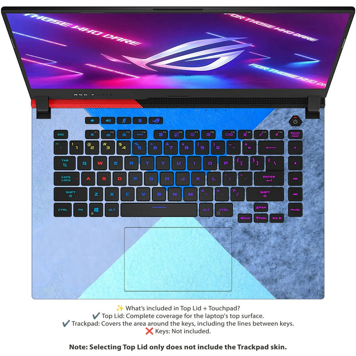 Asus Laptop Skin - Futuristic Fusion