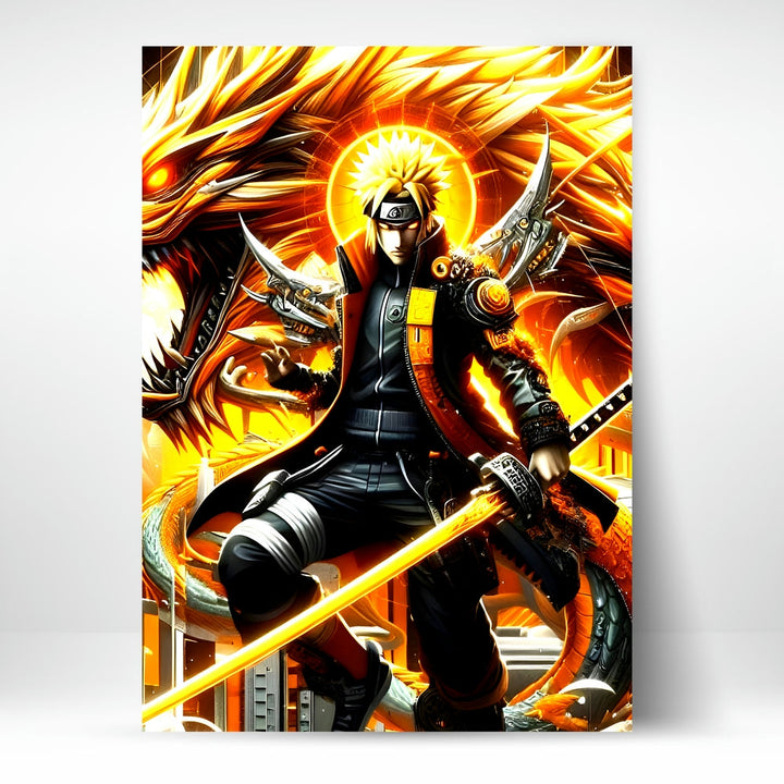 Metal Poster - Anime Kakashi Hatake KH23