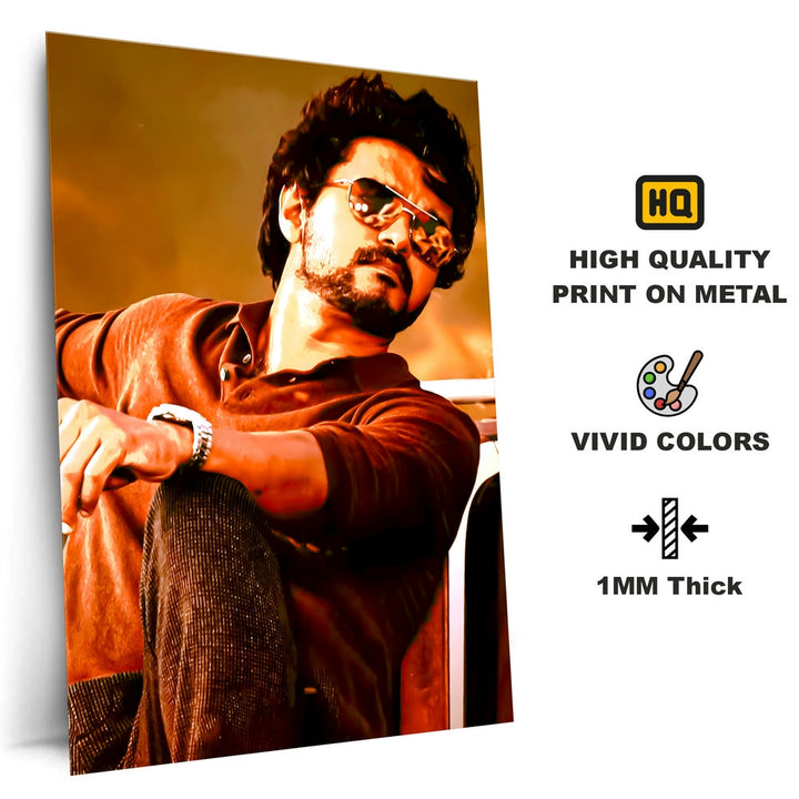 Metal Poster - Thalapathy Vijay TV06