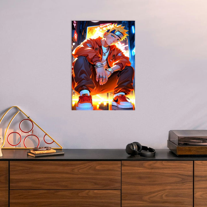 Metal Poster - Anime Naruto Uzumaki NU05