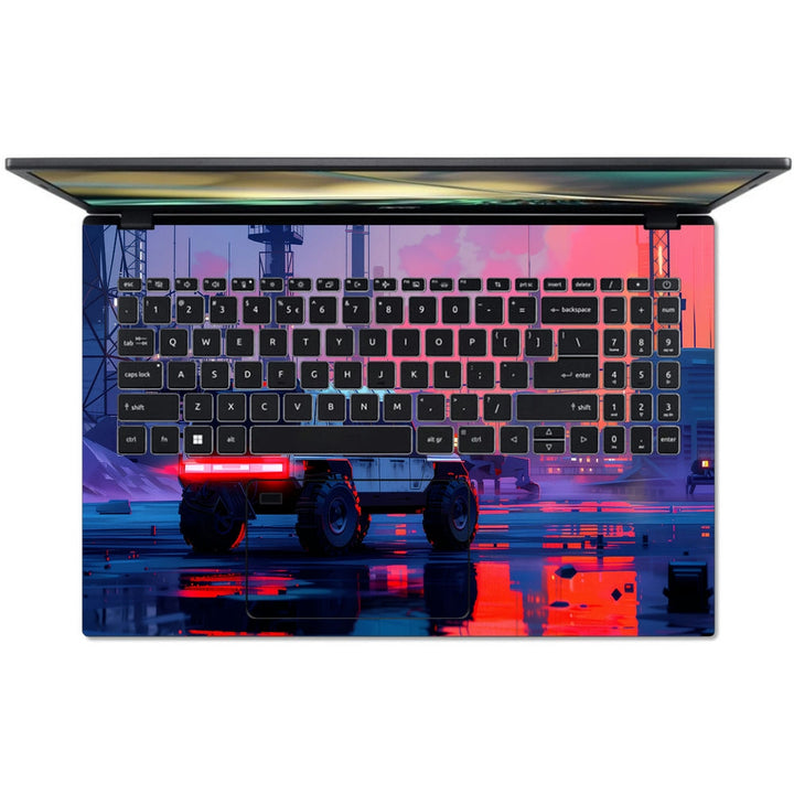 Acer Laptop Skin - Neon Dusk