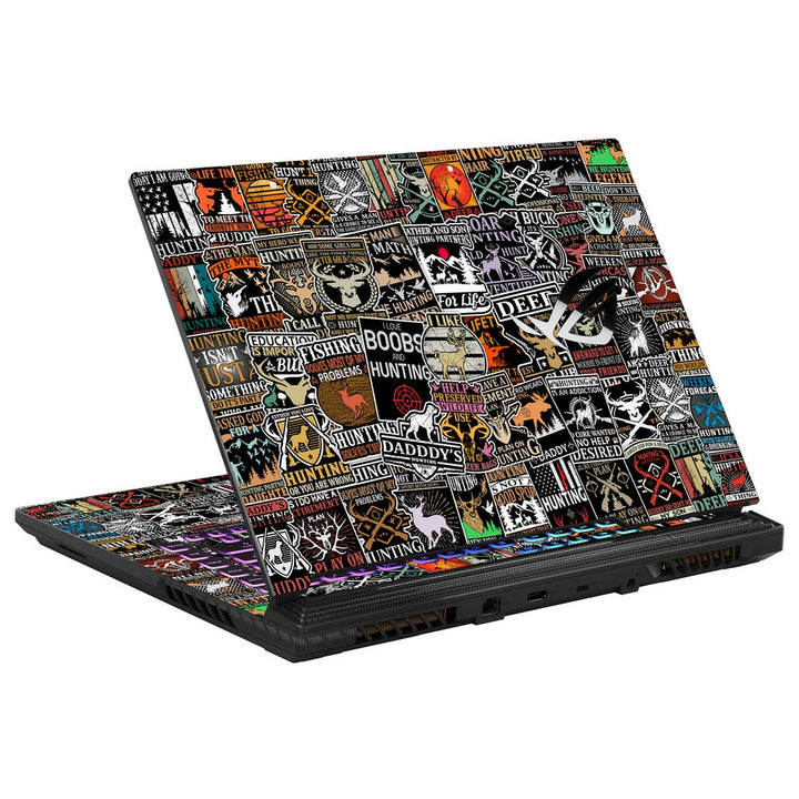 Asus Laptop Skin - Hunting Sticker Bomb DS1