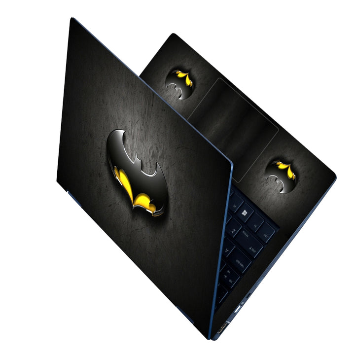 Laptop Skin - Batman Logo Yellow