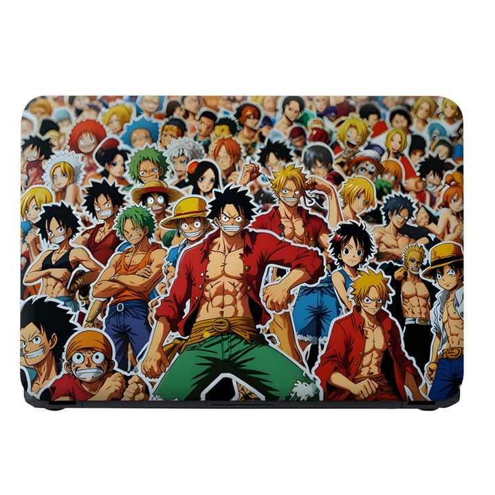 Laptop Skin - Anime One Piece Dynamic Collage DS6