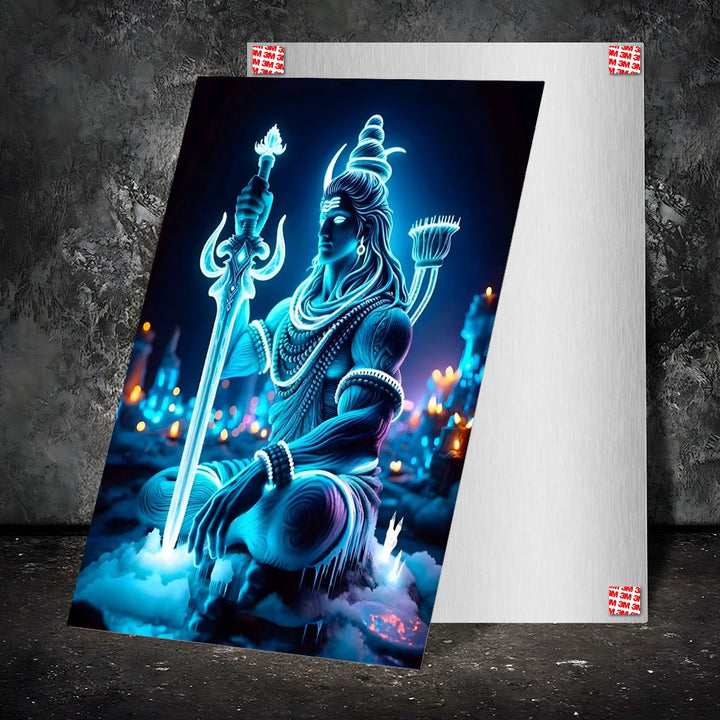 Metal Poster - Lord Shiva LS13