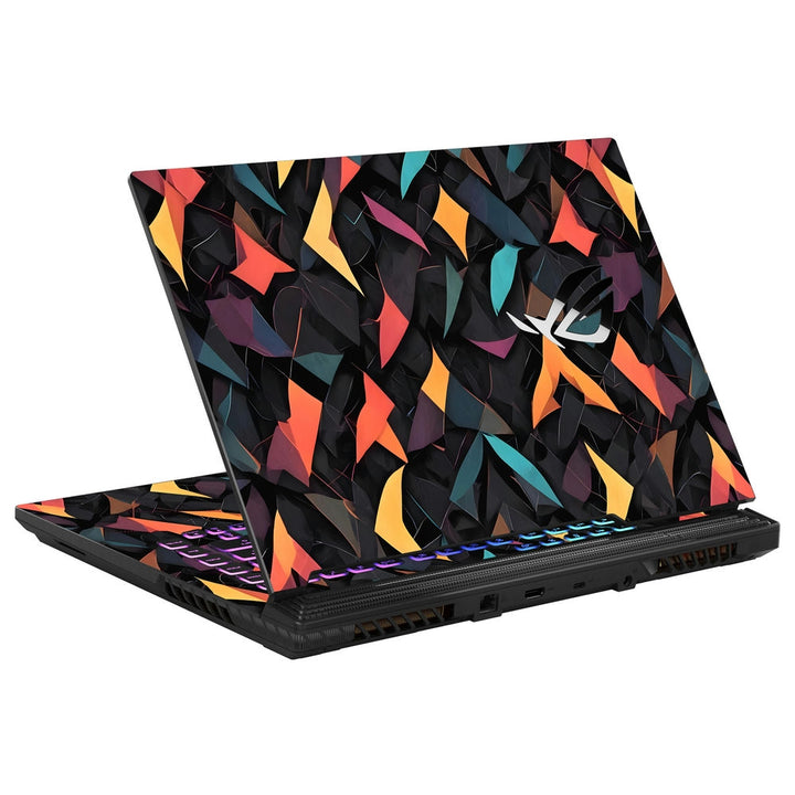 Asus Laptop Skin - Geometric Vibrant Shapes Pattern