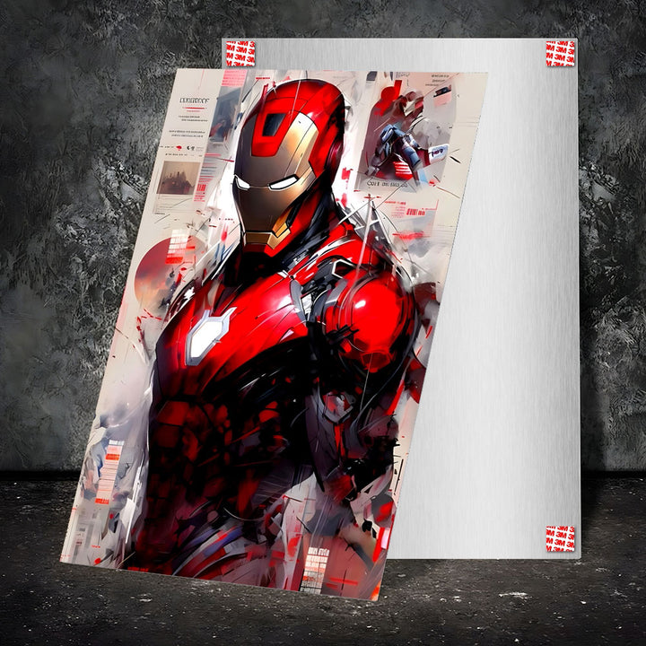 Metal Poster - Superhero Iron Man IM03