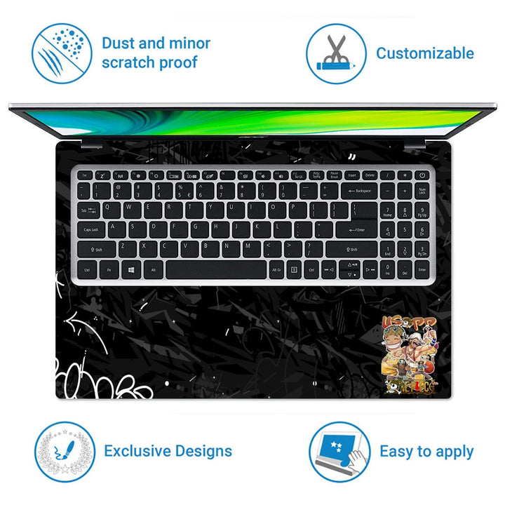 Laptop Skin - One Piece Usopp DS2