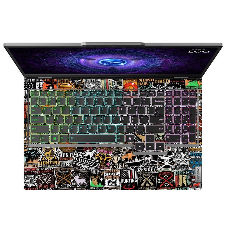 Lenovo LOQ Laptop Skin - Hunting Sticker Bomb DS1