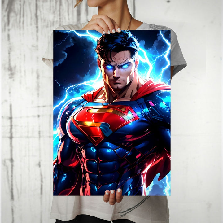 Metal Poster - Superhero Superman SUP08