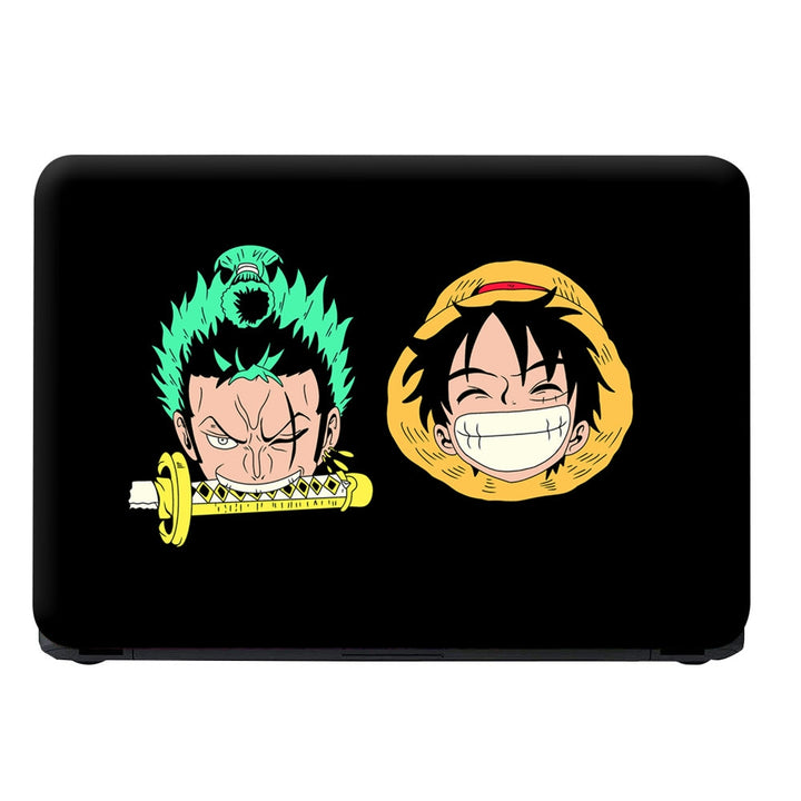 Laptop Skin - Monkey D Luffy Zoro Face