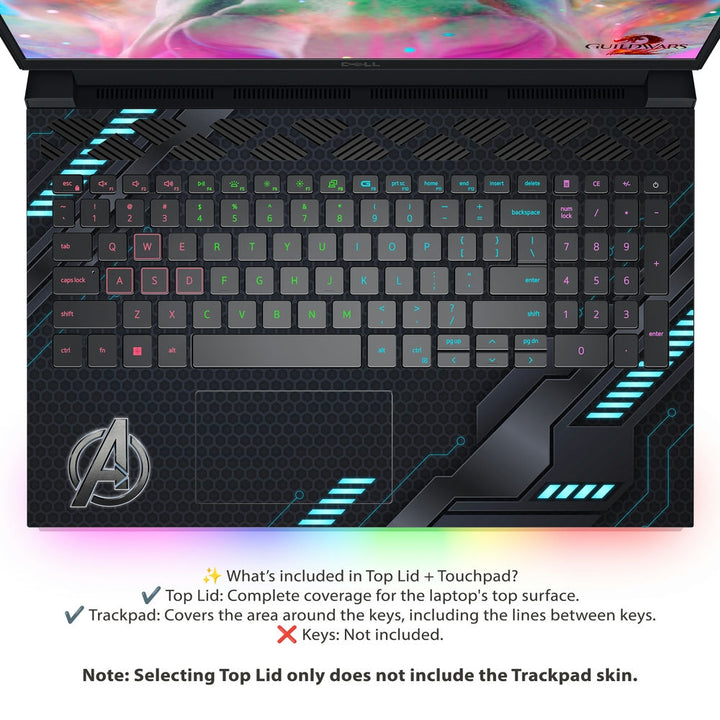 Dell Laptop Skin - Panther Strike