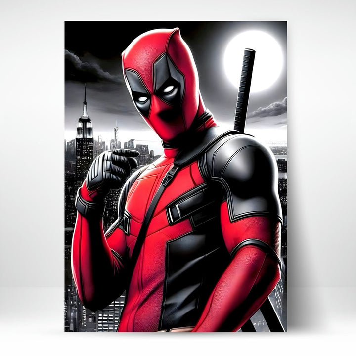 Metal Poster - Superhero Deadpool DP07