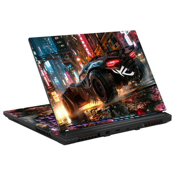 Asus Laptop Skin - Rainy Night Racer