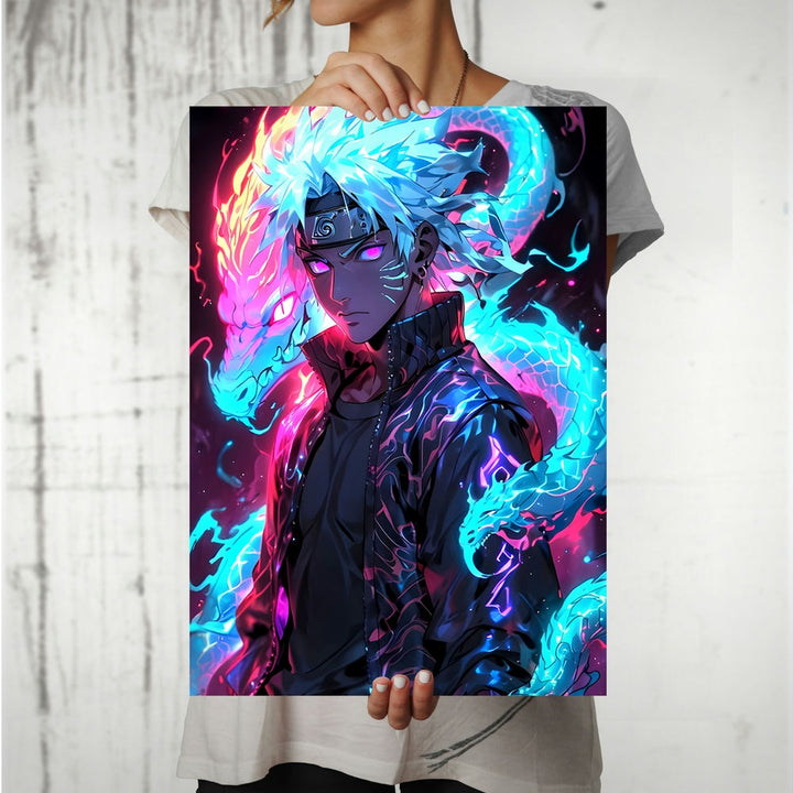 Metal Poster - Anime Kakashi Hatake KH15