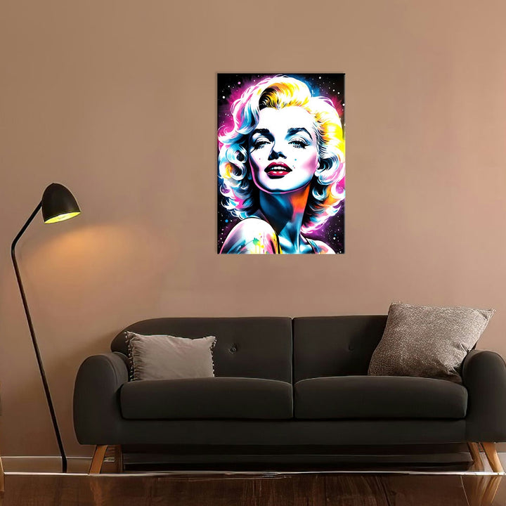 Metal Poster - Neon Monroe