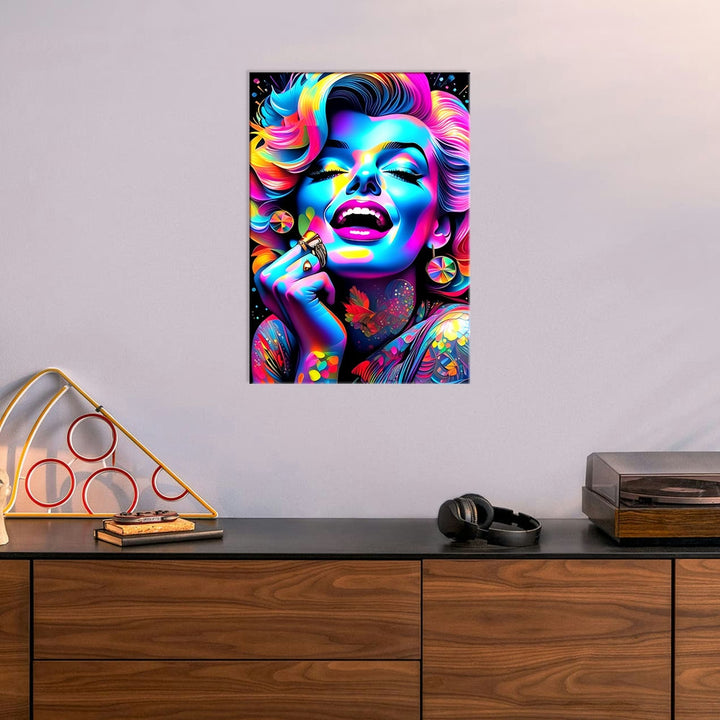 Metal Poster - Vibrant Glamour