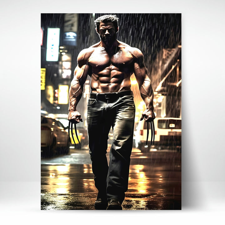 Metal Poster - Superhero Wolverine WOL06