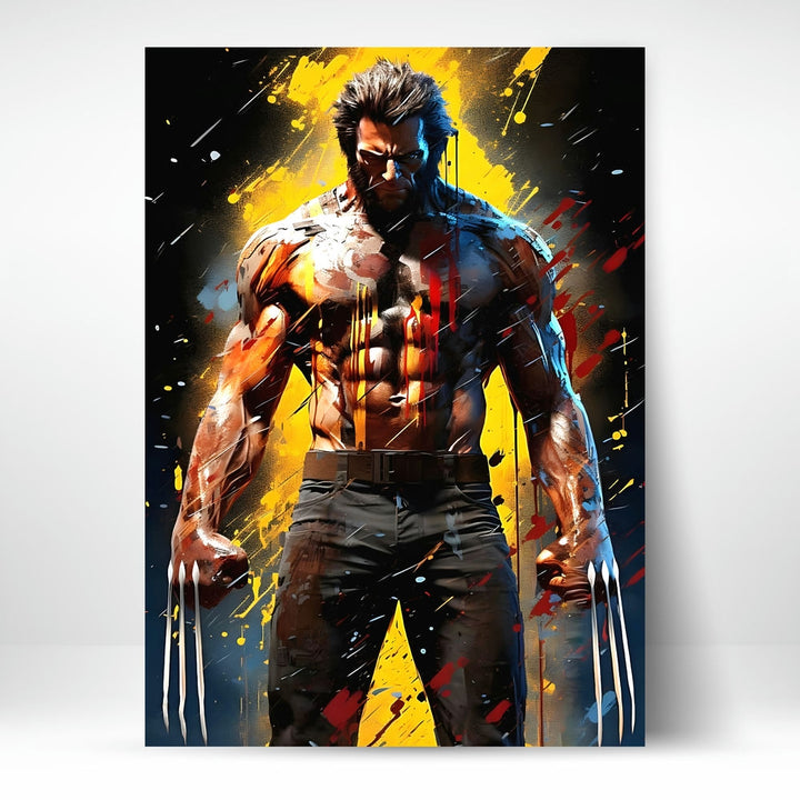 Metal Poster - Superhero Wolverine WOL02