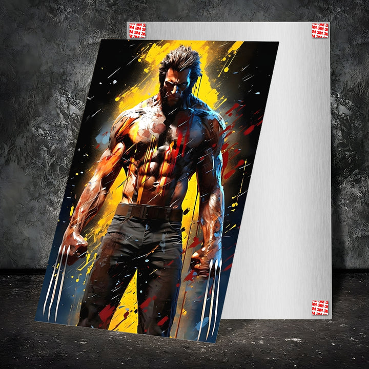 Metal Poster - Superhero Wolverine WOL02