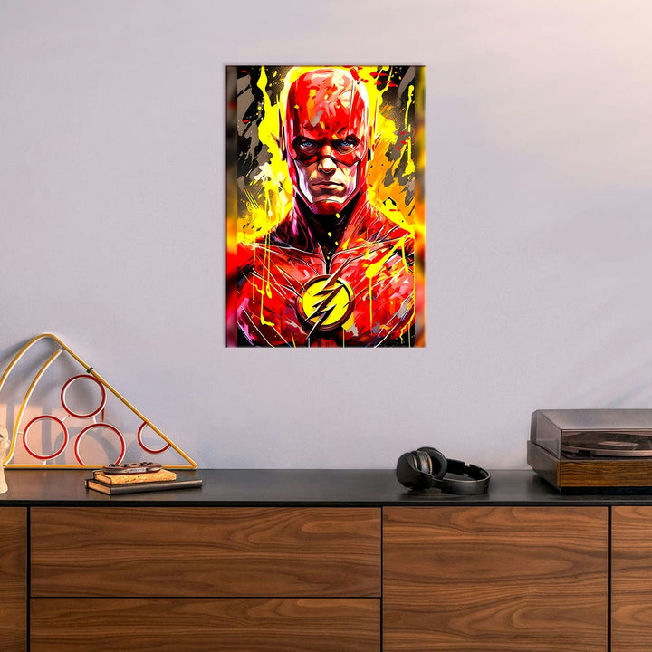 Metal Poster - Superhero Flash FH01