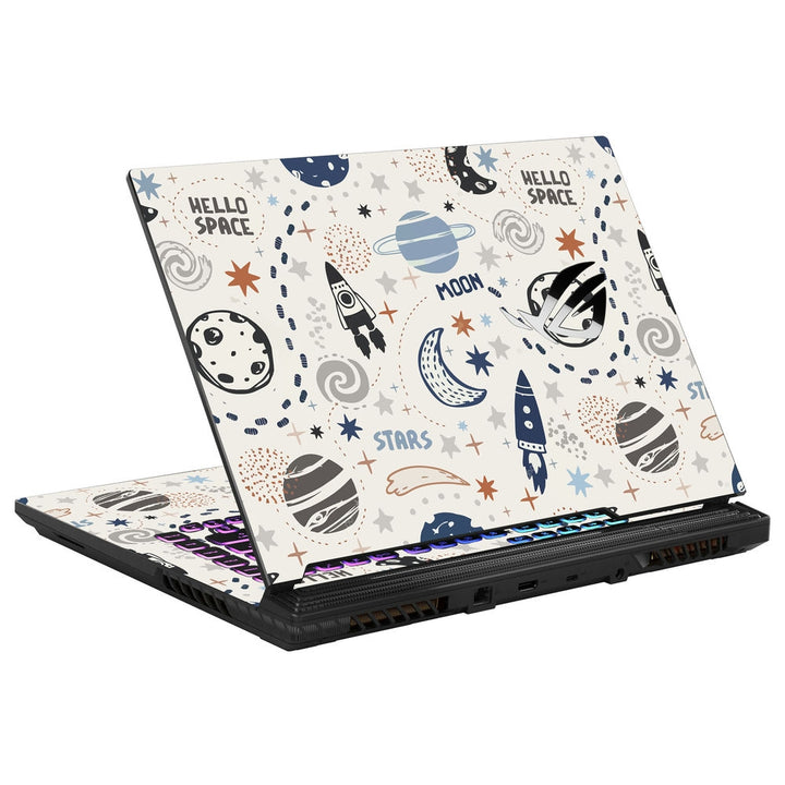 Asus Laptop Skin - Hello Space Moon