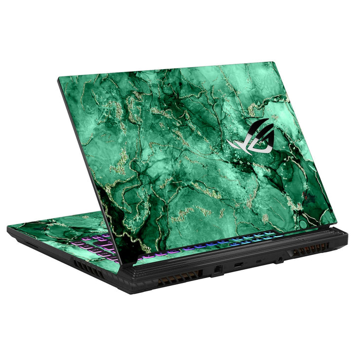 Asus Laptop Skin - Gemstone Malachite Art