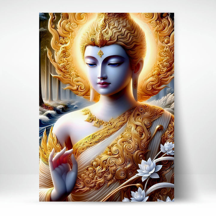 Metal Poster - Lord Buddha LB05