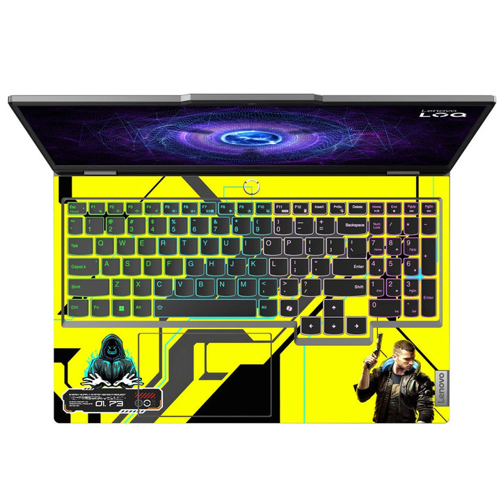 Lenovo LOQ Laptop Skin - Cyberpunk Neon Outlaw