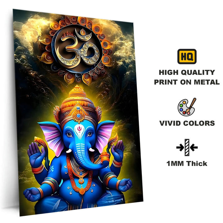 Metal Poster - Lord Ganesh LG01