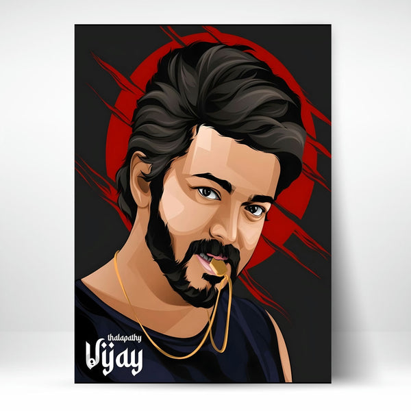 Metal Poster - Thalapathy Vijay TV03