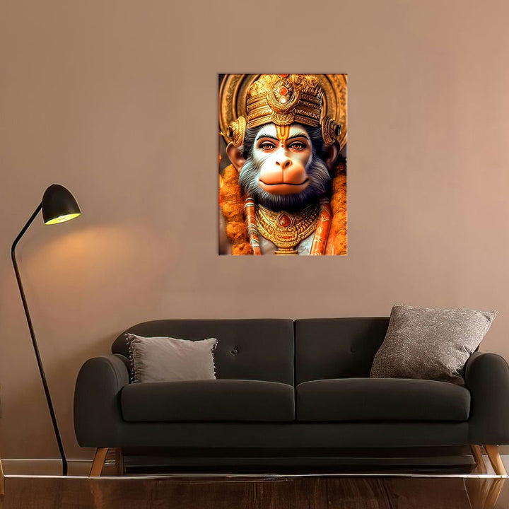 Metal Poster - Lord Hanuman LH03